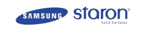 The samsung staron logo